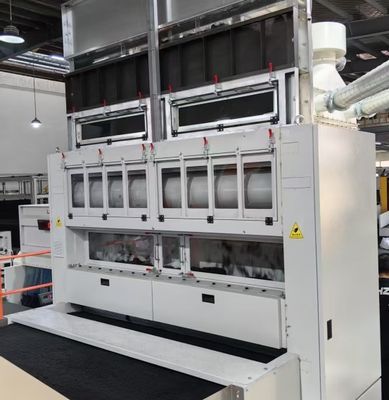 Пневматический питатель волокна для высокопроизводительной линии по производству геотекстиля